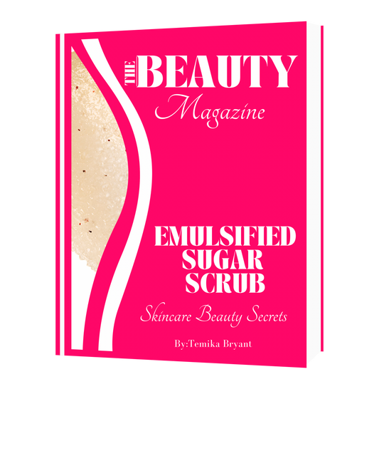 The Beauty Magazine E-Book Sugar Scrub