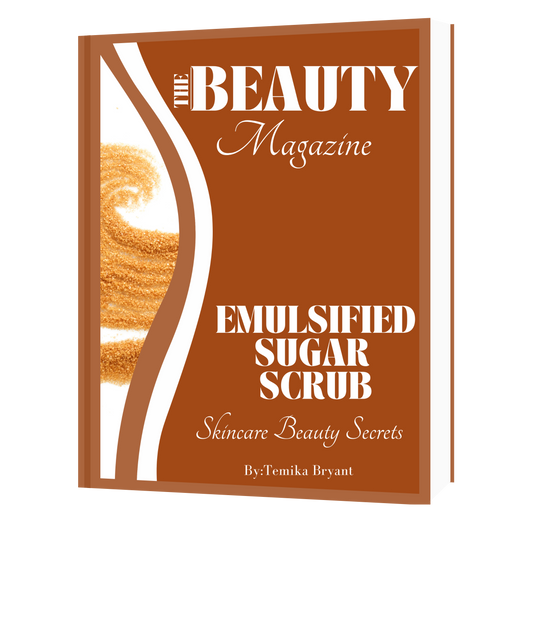 The Beauty Magazine E-Book Sugar Scrub